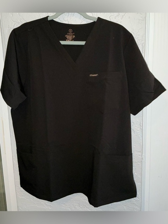 Organix Other - Men's Organix Black Scrub Top with Chest Pocket (NWOT)